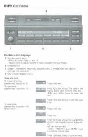 1997 BMW E38 740i 750iL Radio and Information System Manual, 1997 page 9