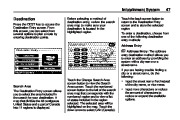 2010 Cadillac DTS Navigation System Manual, 2010 page 47