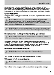 2010 Mazda B Series B 2300 B 2400 Owners Manual, 2010 page 7