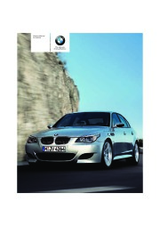 2008 BMW 5-Series M5 E60 Owners Manual, 2008 page 1