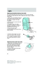 2004 Ford Escape Owners Manual, 2004 page 42