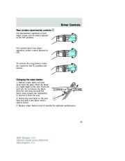 2004 Ford Escape Owners Manual, 2004 page 45