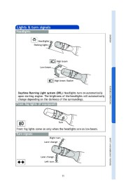 2010 Toyota Corolla Quick Reference Guide, 2010 page 13