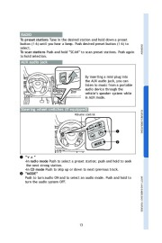 2010 Toyota Corolla Quick Reference Guide, 2010 page 15