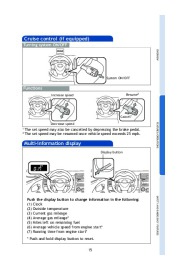 2010 Toyota Corolla Quick Reference Guide, 2010 page 17