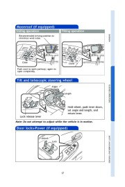 2010 Toyota Corolla Quick Reference Guide, 2010 page 19