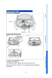 2010 Toyota Corolla Quick Reference Guide, 2010 page 23