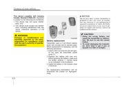 2008 Kia Sedona Owners Manual, 2008 page 15