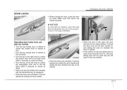 2008 Kia Sedona Owners Manual, 2008 page 20
