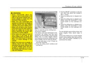 2008 Kia Sedona Owners Manual, 2008 page 28