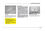 2008 Kia Sedona Owners Manual, 2008 page 44