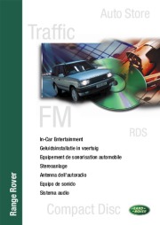 1998 Land Rover Audio Manual page 1