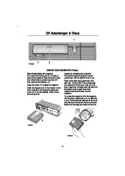 Land Rover Audio and Navigation System Manual, 1998 page 16