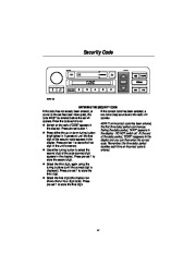 Land Rover Audio and Navigation System Manual, 1998 page 19
