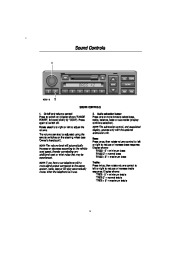 Land Rover Audio and Navigation System Manual, 1998 page 4