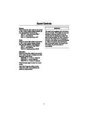Land Rover Audio and Navigation System Manual, 1998 page 5