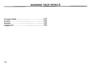 2004 Kia Magentis Owners Manual, 2004 page 12