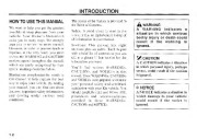2004 Kia Magentis Owners Manual, 2004 page 6
