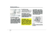 2009 Kia Sorento Owners Manual, 2009 page 33