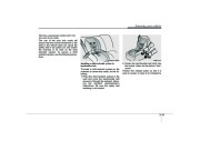 2009 Kia Sorento Owners Manual, 2009 page 50