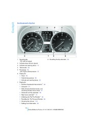 2010 BMW 1 Series Owners Manual, 2010 page 14