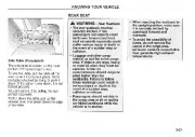2005 Kia Sedona Owners Manual, 2005 page 31
