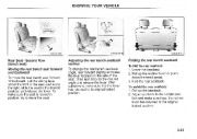 2005 Kia Sedona Owners Manual, 2005 page 33