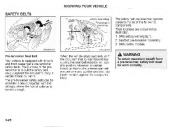 2005 Kia Sedona Owners Manual, 2005 page 38