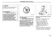 2005 Kia Sedona Owners Manual, 2005 page 45