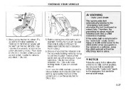 2005 Kia Sedona Owners Manual, 2005 page 47