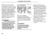 2005 Kia Sedona Owners Manual, 2005 page 48