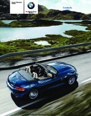2011 BMW Z4 SDrive 30i 35i 35si E89 Owners Manual, 2011 page 1