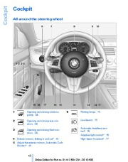 2011 BMW Z4 SDrive 30i 35i 35si E89 Owners Manual, 2011 page 12