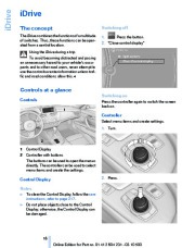 2011 BMW Z4 SDrive 30i 35i 35si E89 Owners Manual, 2011 page 18