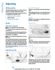 2011 BMW Z4 SDrive 30i 35i 35si E89 Owners Manual, 2011 page 42