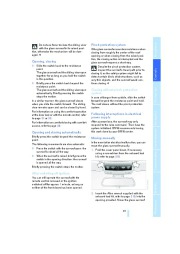 2007 BMW 5 Series M5 E60 Owners Manual, 2007 page 41