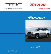 2006 Toyota 4Runner Reference Owners Guide page 1