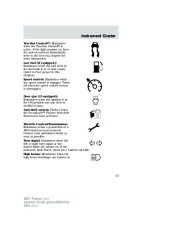 2007 Ford Fusion Owners Manual, 2007 page 13