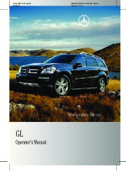2010 Mercedes-Benz GL350 BlueTEC GL450 GL500 GL550 X164 Owners Manual, 2010 page 1