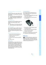2006 BMW 7-Series 750i 750Li 760Li E65 E66 Owners Manual, 2006 page 41