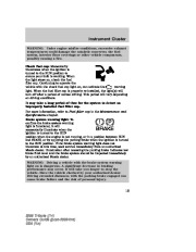 2008 Mazda Tribute Owners Manual, 2008 page 13