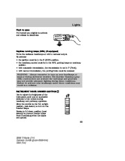 2008 Mazda Tribute Owners Manual, 2008 page 33