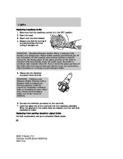 2008 Mazda Tribute Owners Manual, 2008 page 38