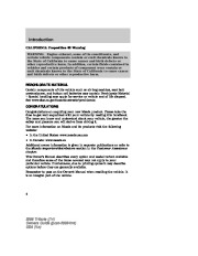 2008 Mazda Tribute Owners Manual, 2008 page 4