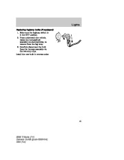 2008 Mazda Tribute Owners Manual, 2008 page 41