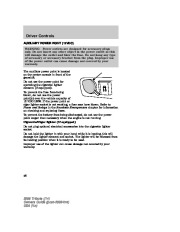 2008 Mazda Tribute Owners Manual, 2008 page 46