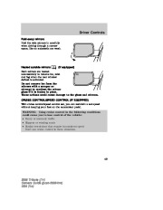 2008 Mazda Tribute Owners Manual, 2008 page 49
