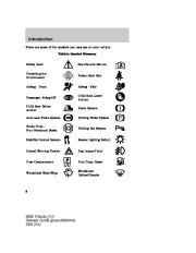 2008 Mazda Tribute Owners Manual, 2008 page 8