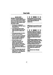 Land Rover Defender 90, 110, 130 Owners Manual, 1998 page 17