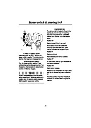 Land Rover Defender 90, 110, 130 Owners Manual, 1998 page 38